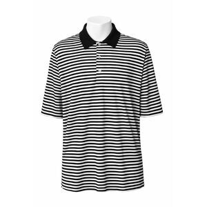 Fairway & Greene F&G Mens Golf Polo Shirt Navy White Strip XXL Logo Chenal CC